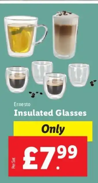 Lidl Ernesto Insulated Glasses offer