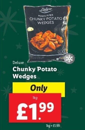 Lidl Deluxe Chunky Potato Wedges offer
