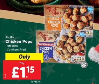 Lidl Red Hen Chicken Pops offer