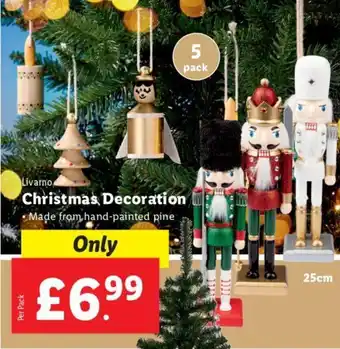 Lidl Livarno Christmas Decoration offer