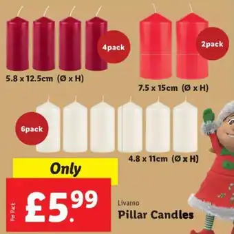 Livarno Pillar Candles