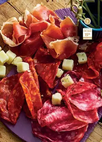 Lidl Deluxe Spanish Meat Platter & Iberico Cheese Antipasti Platter 332g offer