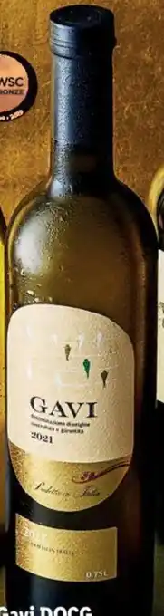 Lidl Gavi DOCG 750ml offer