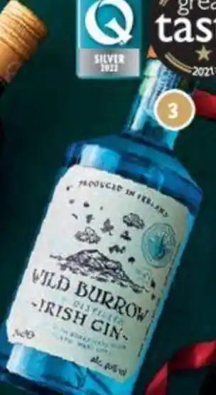 Lidl Wild Burrow Irish Gin 700 ml offer
