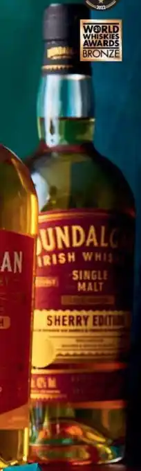 Lidl Dundalgan Single Malt Sherry Edition Whiskey 700ml offer