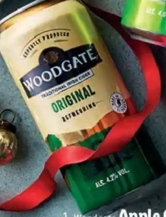 Lidl Woodgate Apple Cider 4 x 400 ml offer