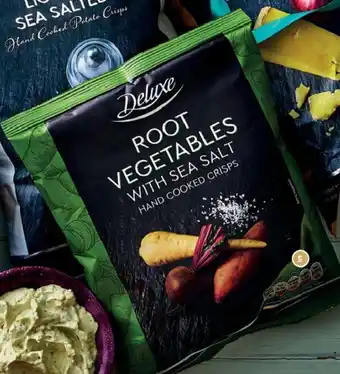Lidl Deluxe Root Vegetable Crisps 150g offer