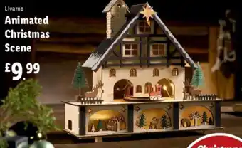 Lidl Livarno Animated Christmas Scene offer