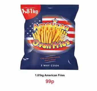 Farmfoods 1.81 kg american fries offer