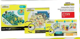 Aldi Illumination Minions Compendium Games offer