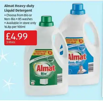 Aldi Almat Heavy-duty Liquid Detergent offer
