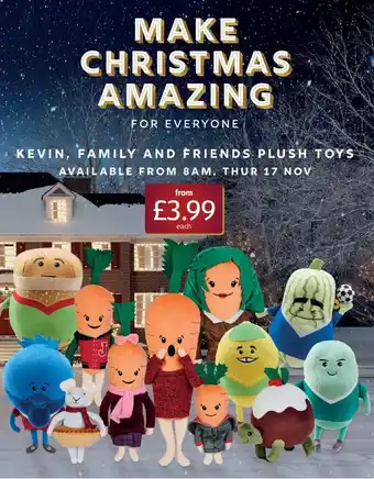 Aldi Kevin, Family And Friends Plush Toys offer