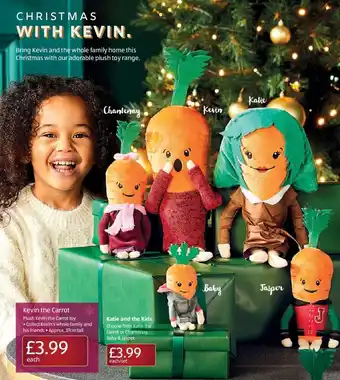 Aldi Kevin The Carrot, Katie And The Kids offer