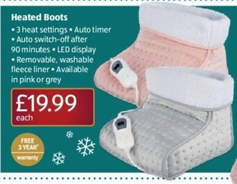 Aldi Heated Boots offer