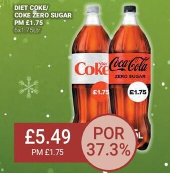 Bestway Diet Coke/ Coke Zero Sugar offer