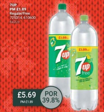 Bestway 7Up Regular/Free offer
