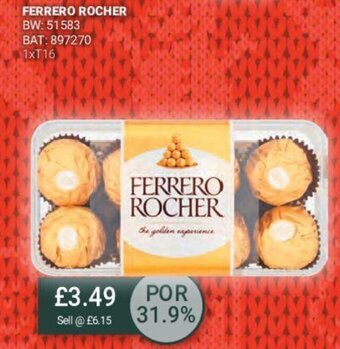 Bestway Ferrero Rocher offer