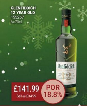 Bestway Glenfiddich 12 Year Old offer