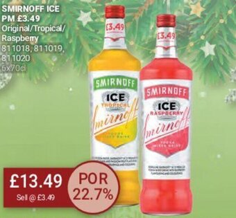Bestway Smirnoff Ice offer