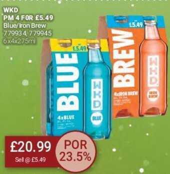 Bestway WKD Blue/Iron Brew offer