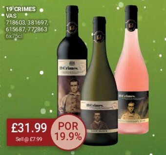 Bestway 19 Crimes offer