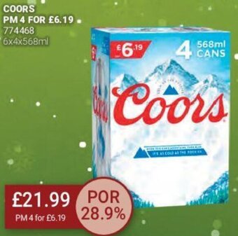 Bestway Coors offer