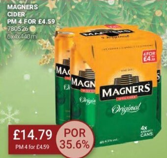 Bestway Magners Cider offer