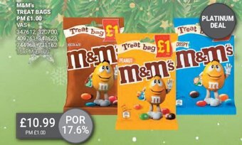 Bestway M&M's Treat Bags offer