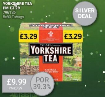 Bestway Yorkshire Tea offer