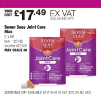Costco Seven Seas Joint Care Max offer