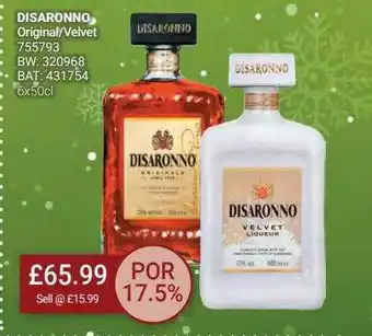 Bestway Disaronno original-velvet offer