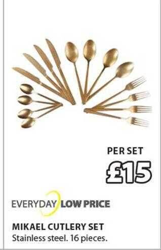 JYSK Mikael cutlery set offer