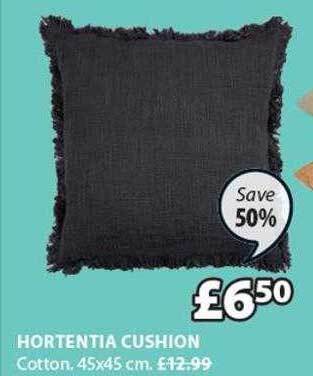 JYSK Hortentia cushion offer