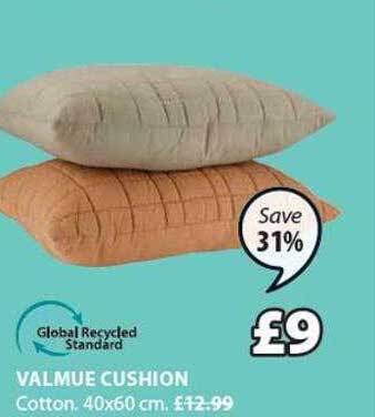 JYSK Valmue cushion offer