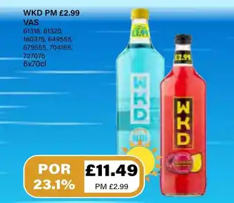 Bestway WKD PM Vas 6x70cl offer
