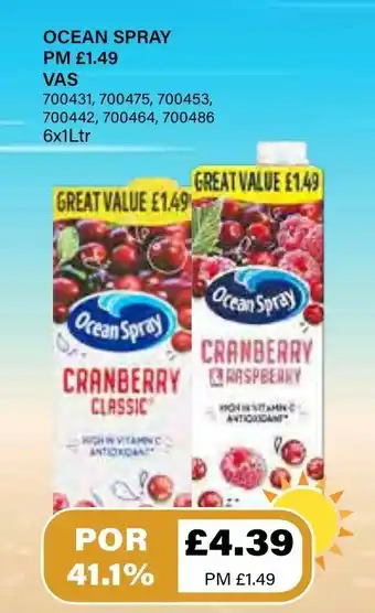 Bestway Ocean Spray 6x1L offer
