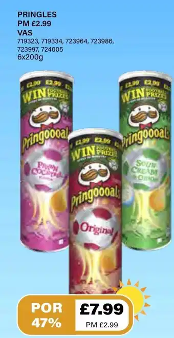 Bestway Pringles 6x200g offer