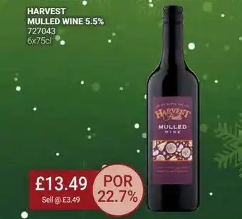 Bestway Harvest mulled wine 5.5% offer