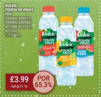 Bestway Volvic touch of fruit offer