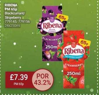 Bestway Ribena offer