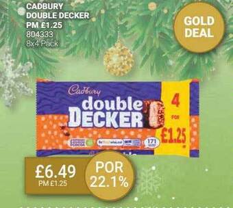 Bestway Cadbury double decker offer