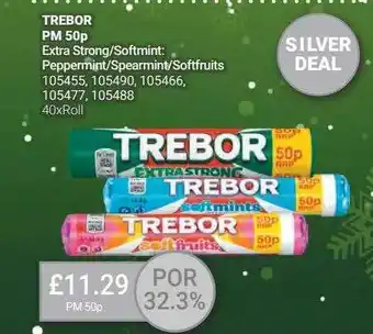 Bestway Trebor extra strong-softmint : peppermint-spearmint-softfruits offer