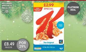 Bestway Kellogg's special k offer