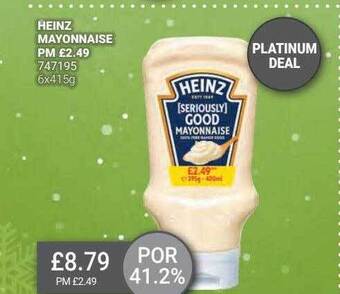 Bestway Heinz mayonnaise offer