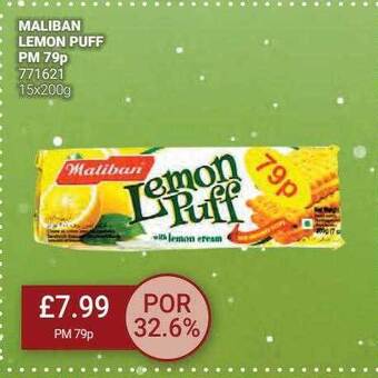 Bestway Maliban lemon puff offer