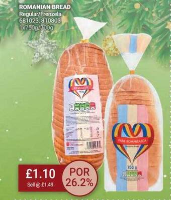Bestway Romanian bread regular-frenzela offer