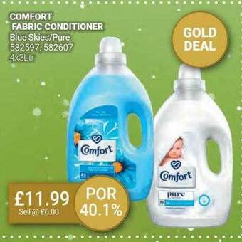 Bestway Comfort fabric conditioner blue skies-pure offer