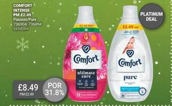 Bestway Comfort intense passion-pure offer