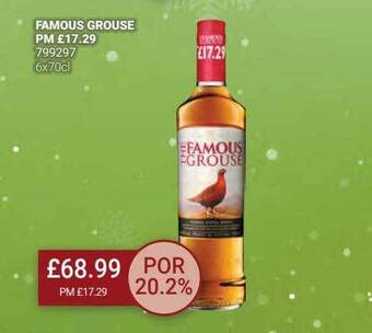 Bestway Famous grouse offer