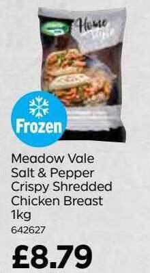 Bestway Meadow vale salt & pepper crispy shredded chicken breast offer